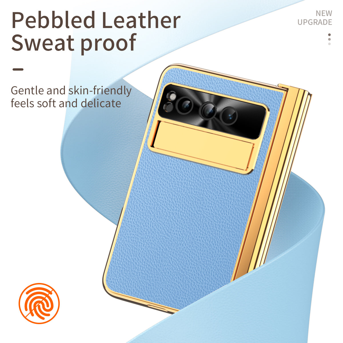For Google Pixel Fold PU Leather+PC Phone Case Magnetic Double Hinge Kickstand Cover with Tempered Glass Screen Film+Stylus