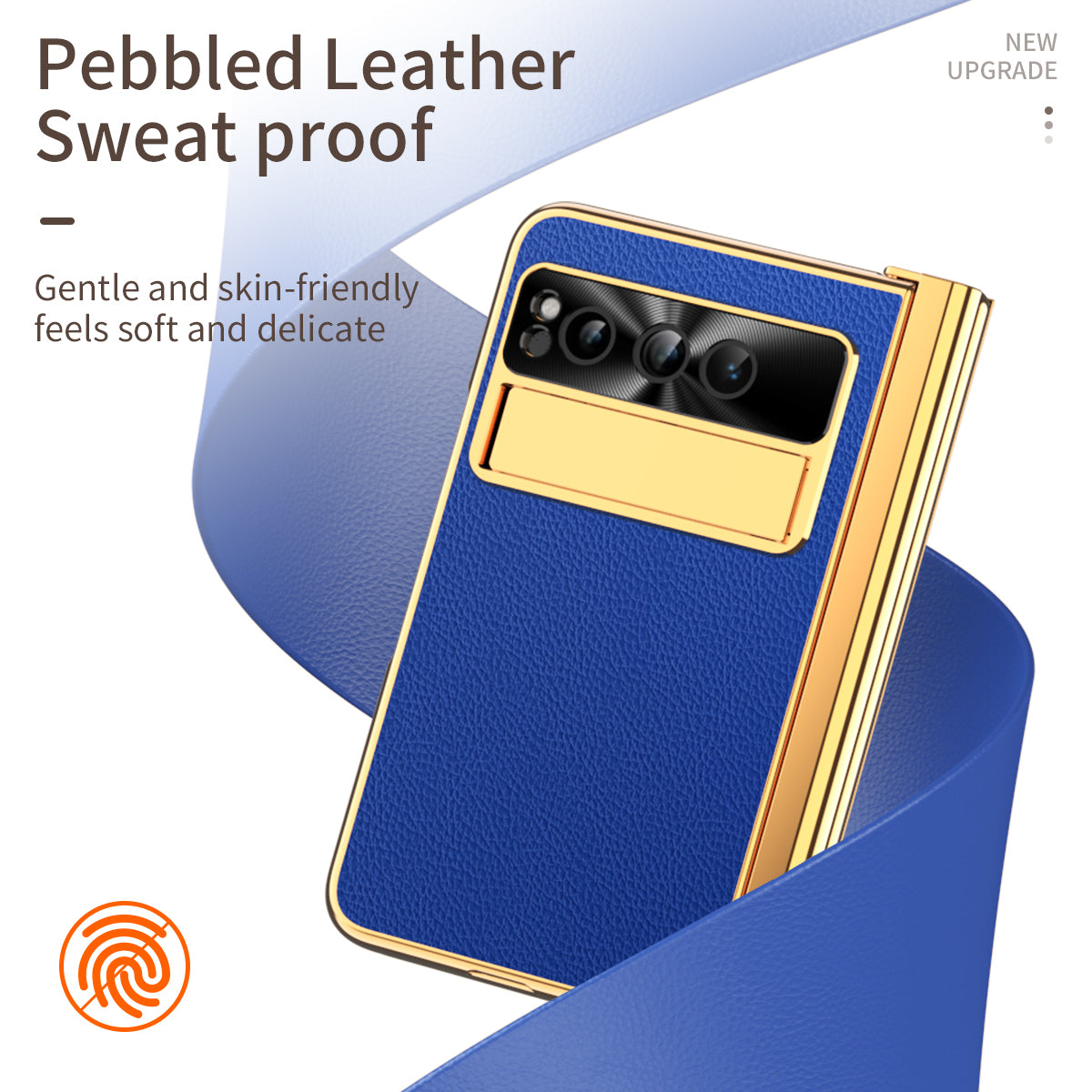 For Google Pixel Fold PU Leather+PC Phone Case Magnetic Double Hinge Kickstand Cover with Tempered Glass Screen Film+Stylus