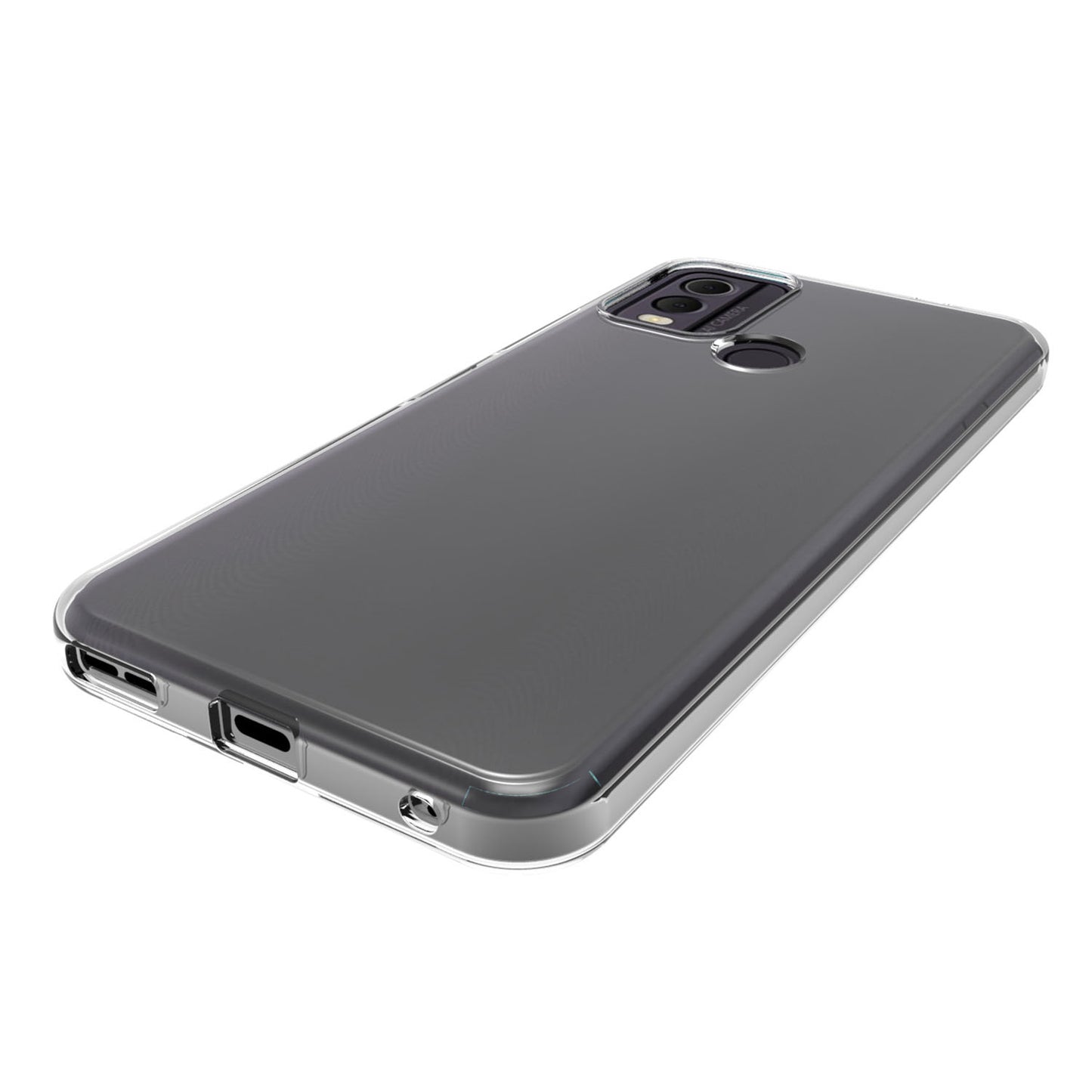 10Pcs / Pack For Nokia C22 Soft TPU Clear Phone Case Inner Watermark-Free Phone Cover
