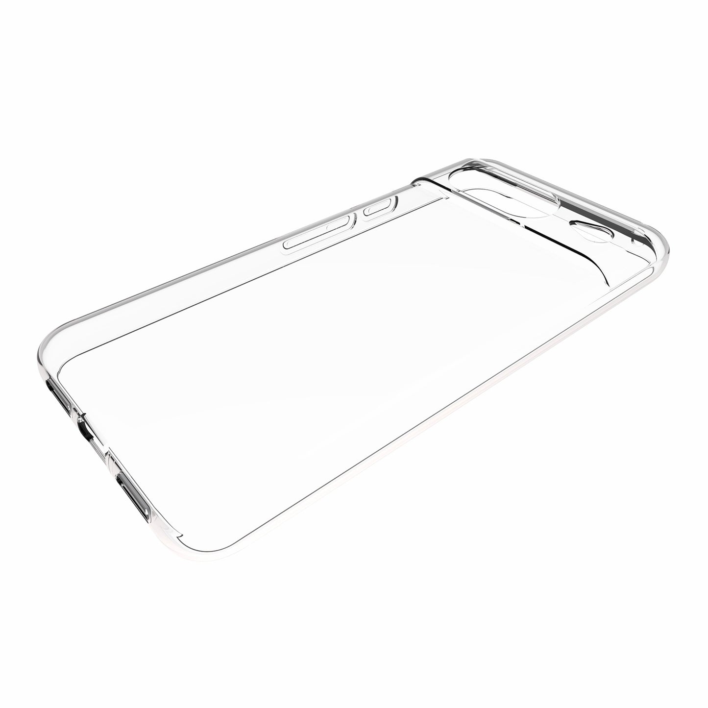 10Pcs / Pack For Google Pixel 8 Inner Watermark-Free Phone Case Transparent TPU Phone Cover