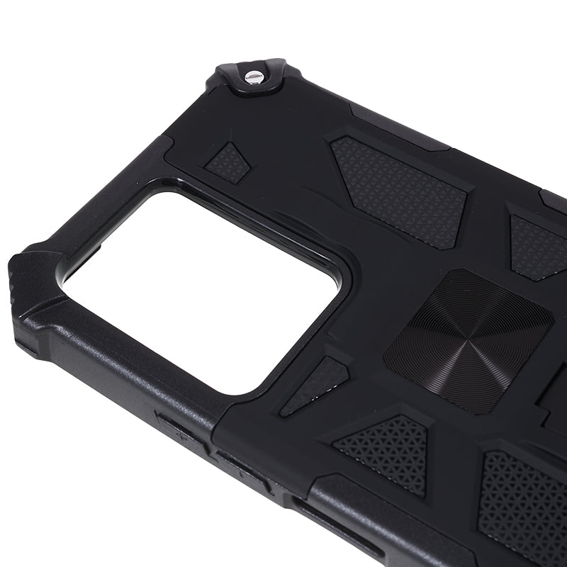 Kickstand Phone Case for Xiaomi Redmi Note 12 4G , PC + TPU Drop-proof Protective Phone Cover