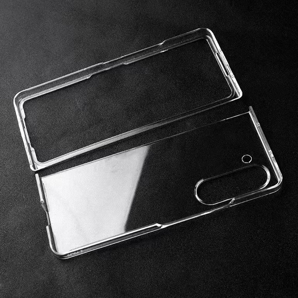Folding Phone Case for Samsung Galaxy Z Fold5 5G , Two-Piece Design Hard PC Phone Cover