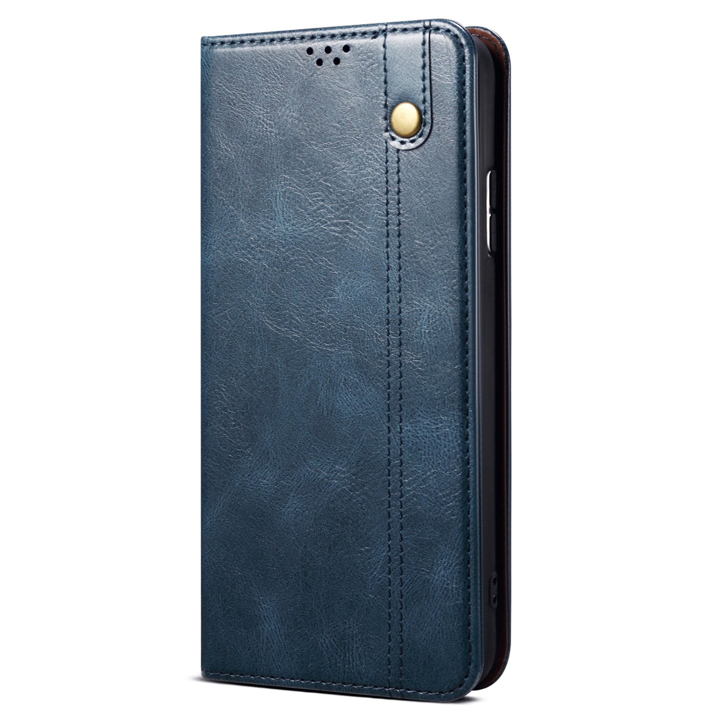 For Honor 90 Wallet Case PU Leather Waxy Crazy Horse Texture Stand Phone Cover