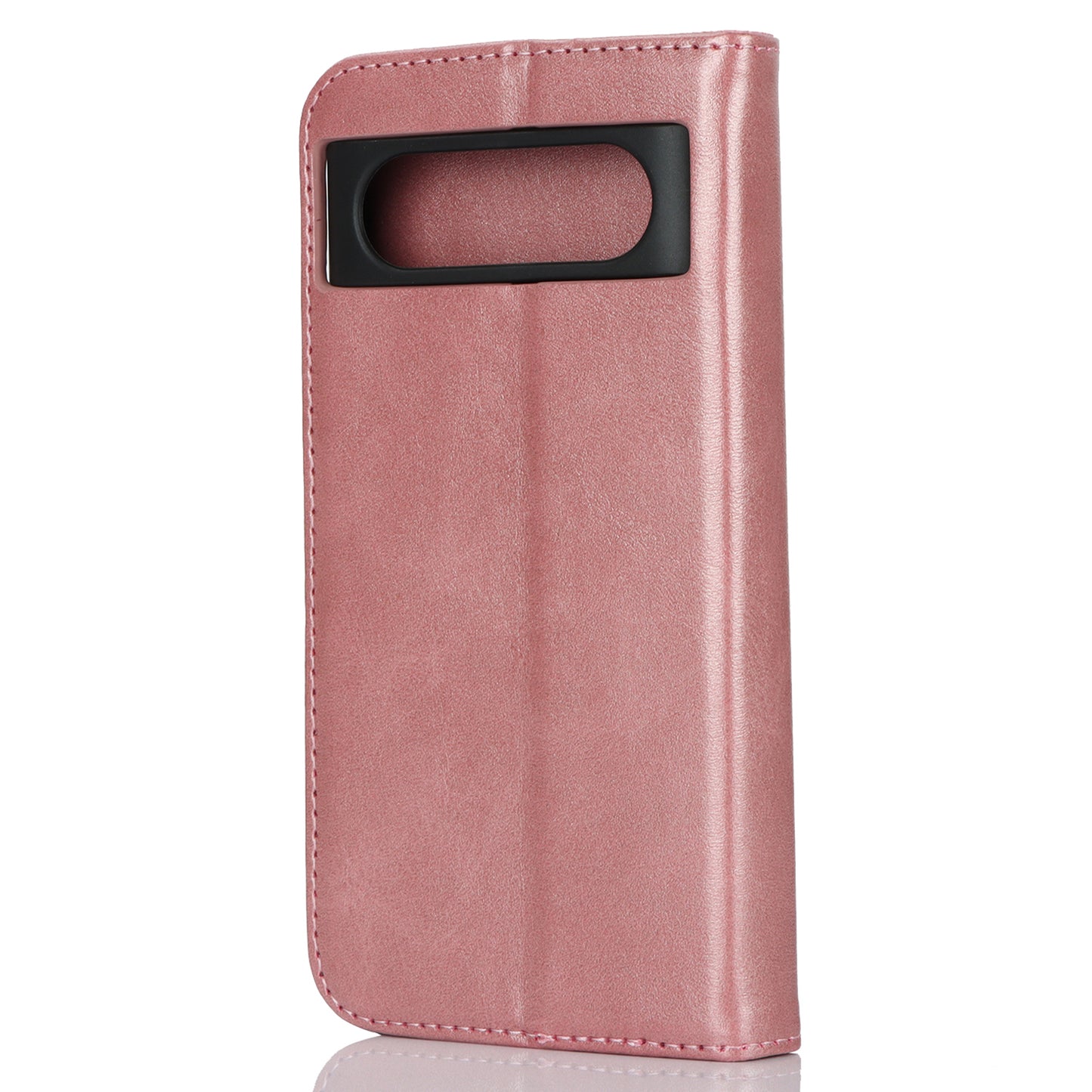 PU Leather Case for Google Pixel 8 Shockproof Calf Texture Stand Wallet Phone Cover