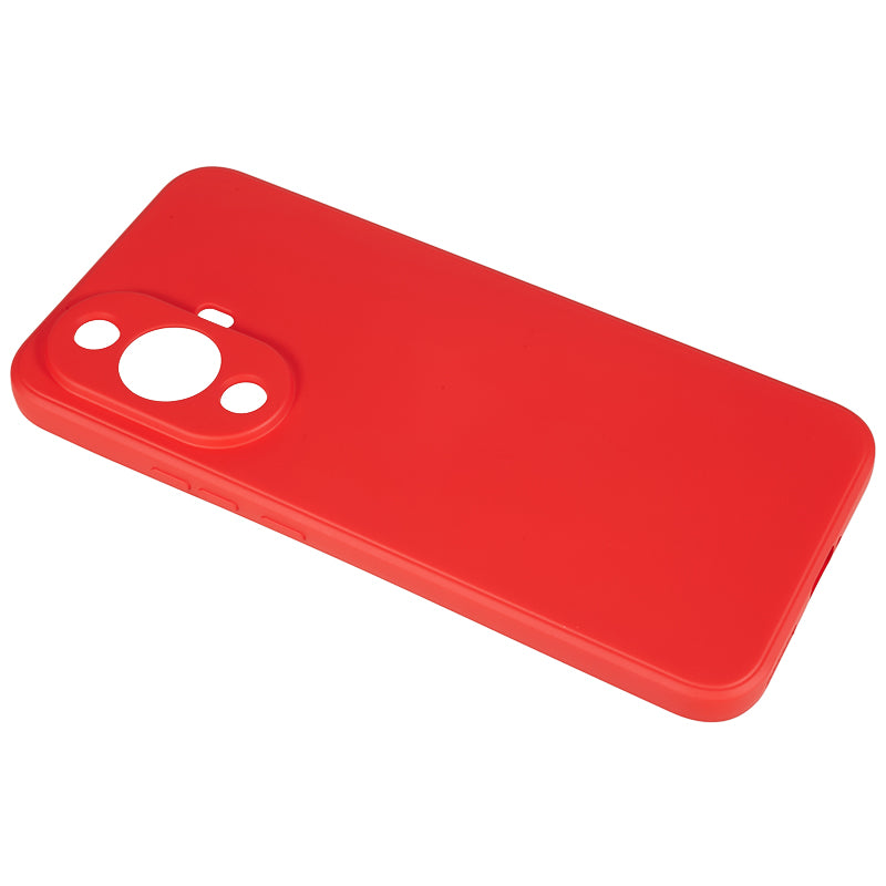 For Huawei nova 11 Pro / nova 11 Ultra TPU Phone Case Candy Color Fiber Lining Rubberized Phone Cover
