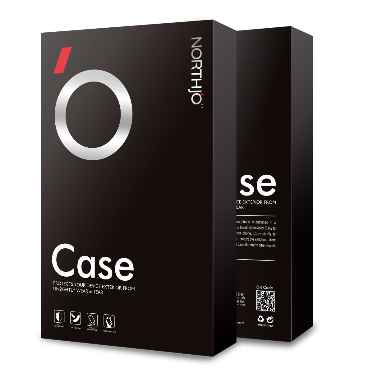 NORTHJO For iPhone 14 Pro Max Aluminum Alloy Frame+Tempered Glass Back Cover Buckle Installation Protective Phone Case