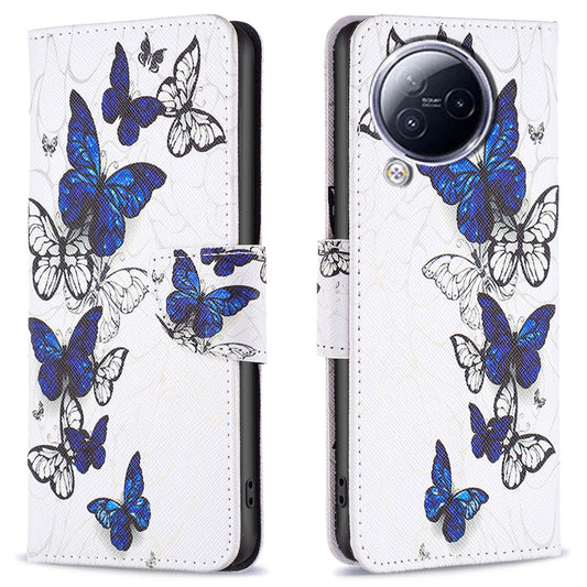 For Xiaomi Civi 3 5G PU Leather Wallet Case Stand Pattern Printing Phone Cover