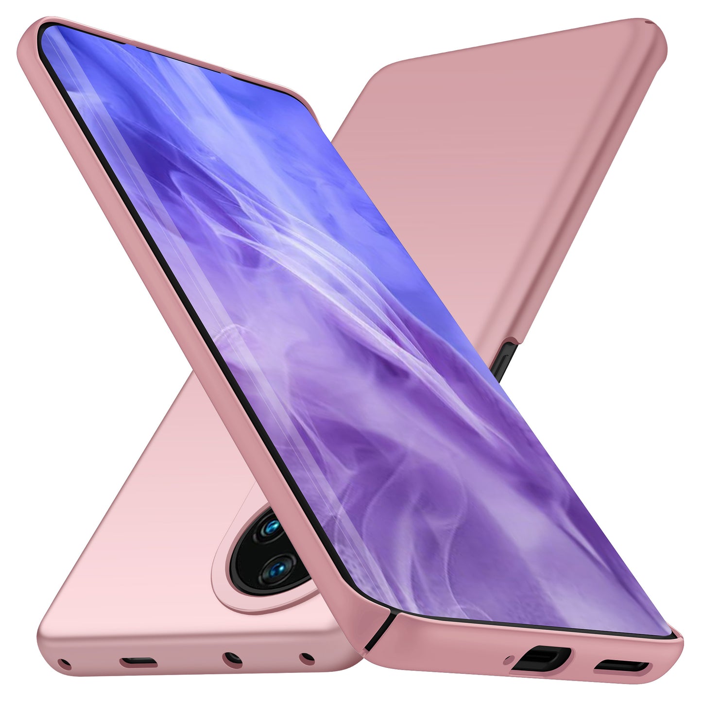 For Huawei P50 Pro 4G Solid Color Phone Case Hard PC Drop-proof Cover