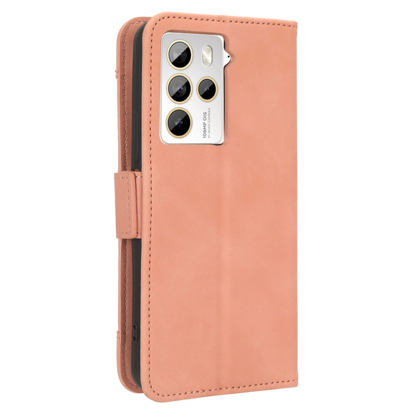 For HTC U23 Pro 5G Multiple Card Slots Cell Phone Cover PU Leather Case with Stand Wallet