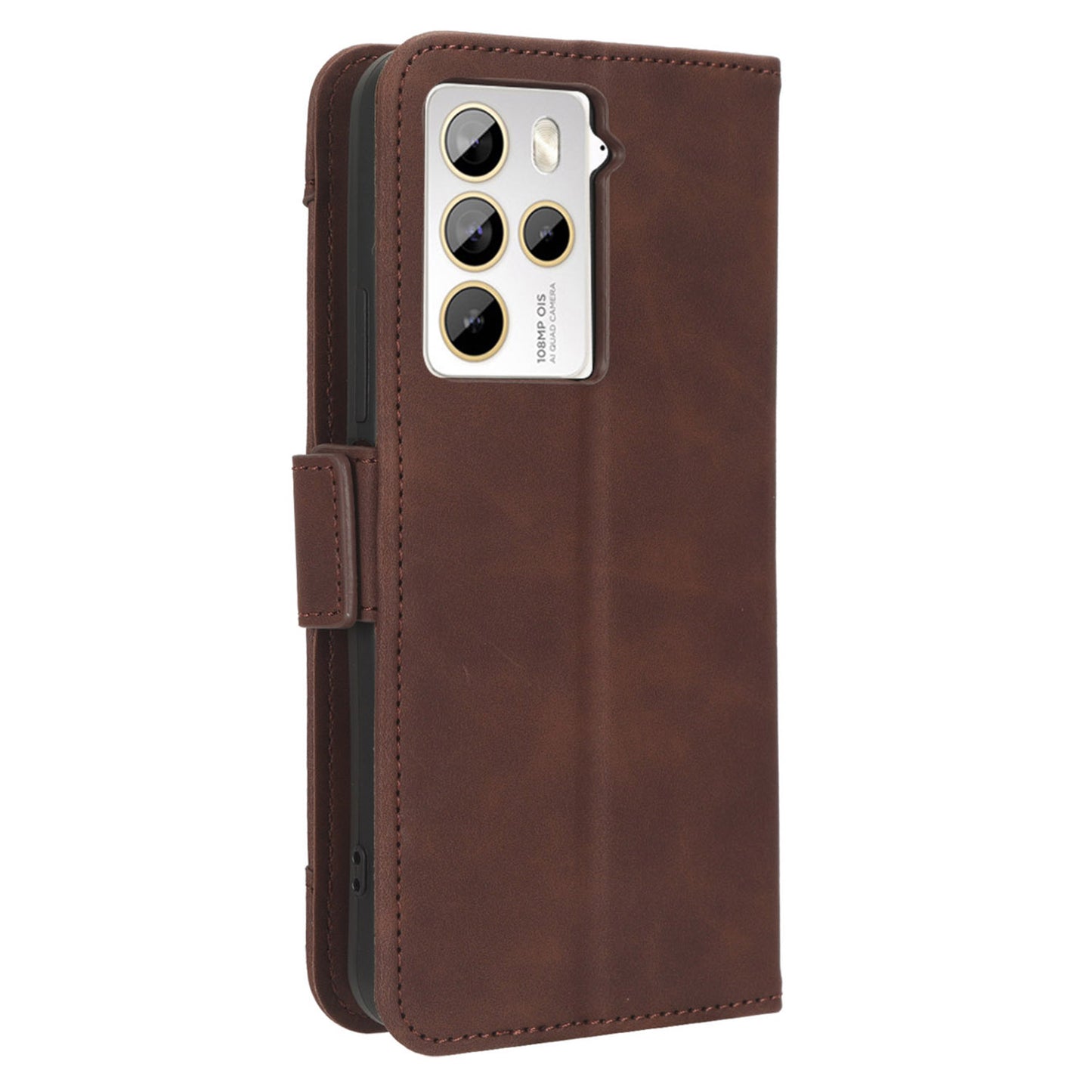For HTC U23 Pro 5G Multiple Card Slots Cell Phone Cover PU Leather Case with Stand Wallet