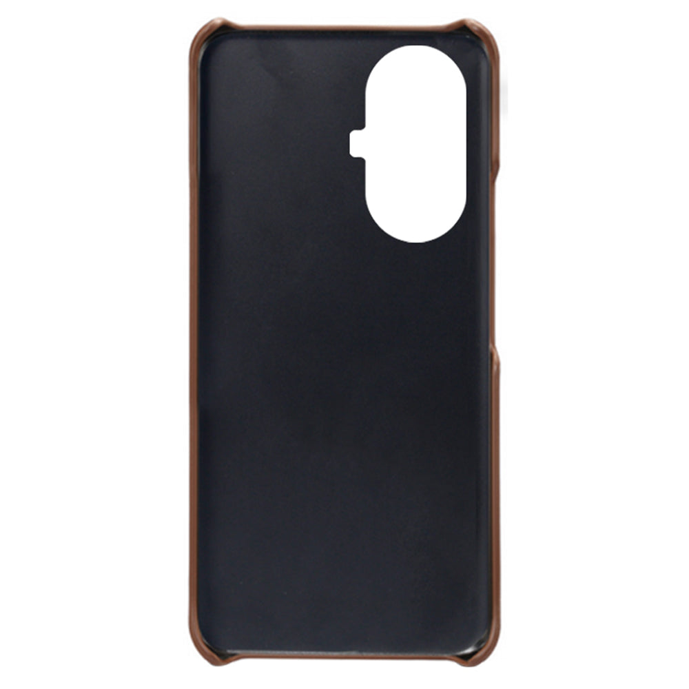 For Huawei nova 11 Dual Card Slots Phone Case Anti-Scratch PU Leather+PC Anti-scratch Phone Cover