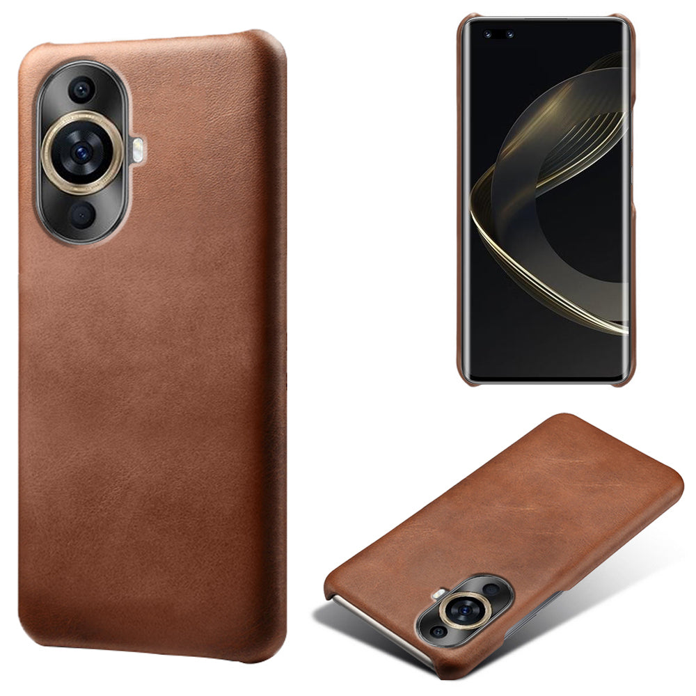 For Huawei nova 11 Pro / nova 11 Ultra Anti-Scratch PU Leather+PC Phone Cover Calf Texture Cell Phone Case