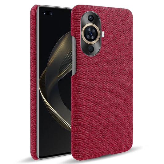 For Huawei nova 11 Pro / nova 11 Ultra Cloth+Hard PC Phone Case Anti-scratch Cell Phone Cover