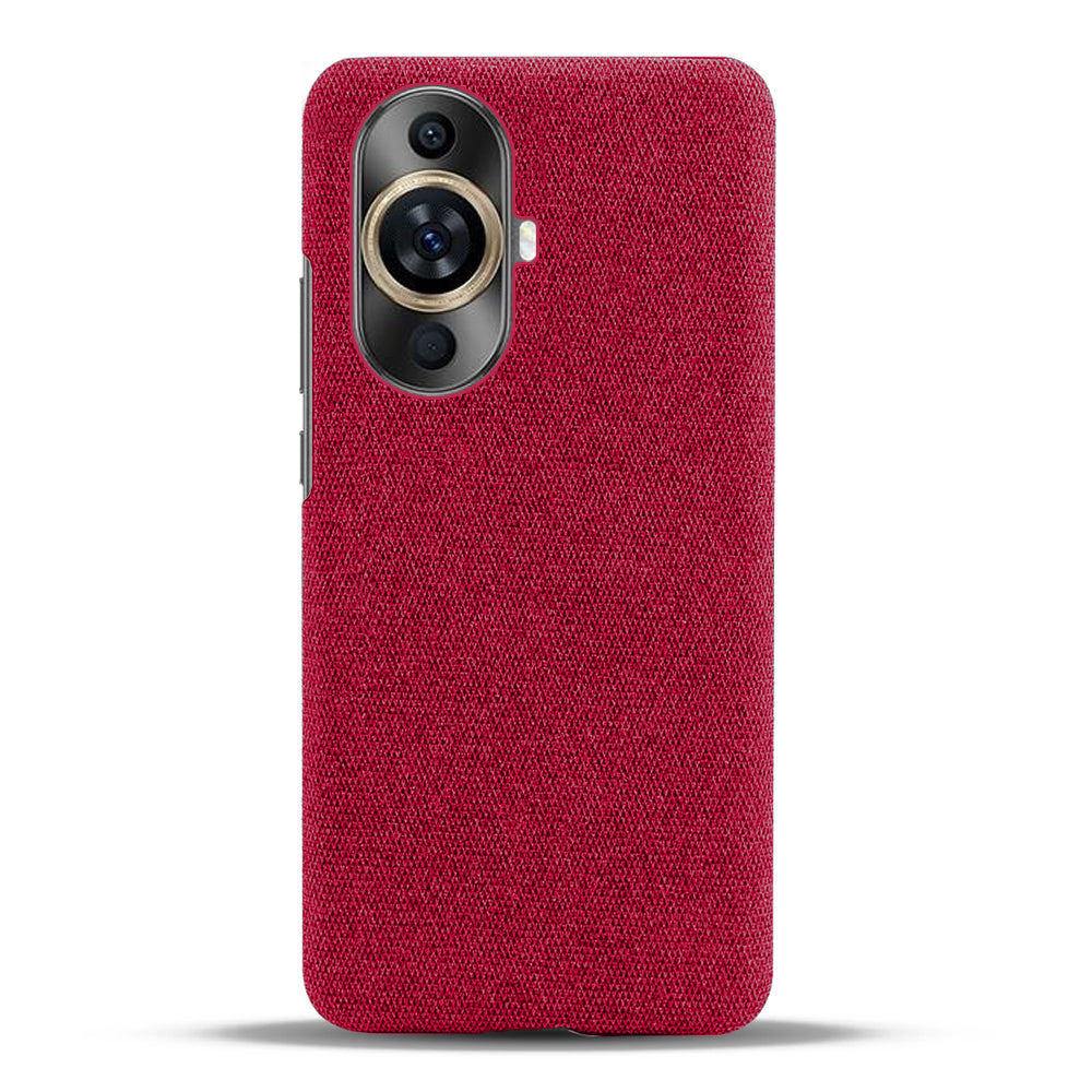 For Huawei nova 11 Pro / nova 11 Ultra Cloth+Hard PC Phone Case Anti-scratch Cell Phone Cover
