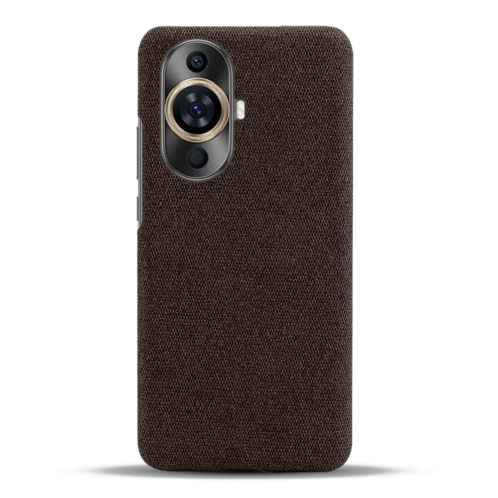 For Huawei nova 11 Pro / nova 11 Ultra Cloth+Hard PC Phone Case Anti-scratch Cell Phone Cover