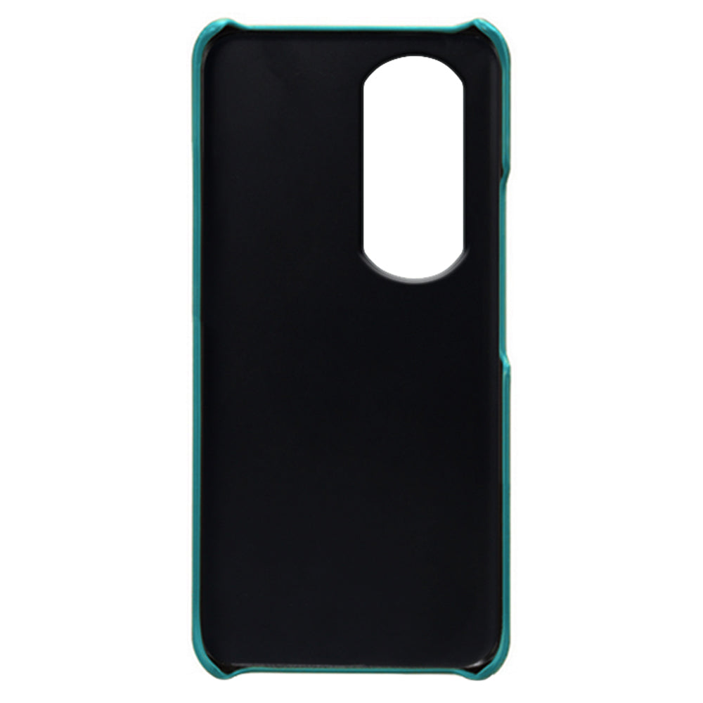 For Honor 90 Pro Dual Card Slots PU Leather Coated PC Case Anti-scratch Phone Cover