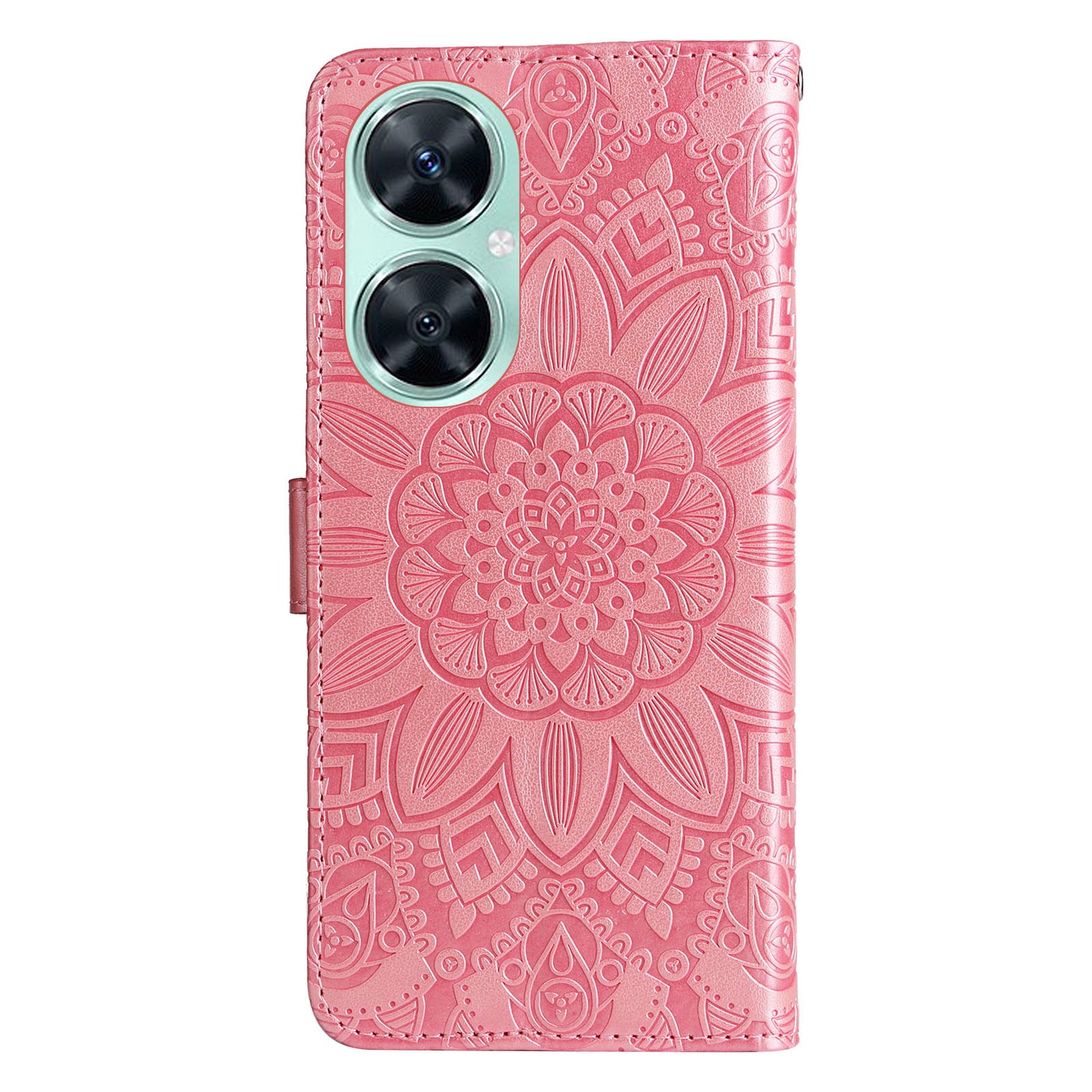 For Huawei Nova 11i / Maimang 20 / Enjoy 60 Pro Sunflower Imprinted Stand PU Leather Cover Wallet Case