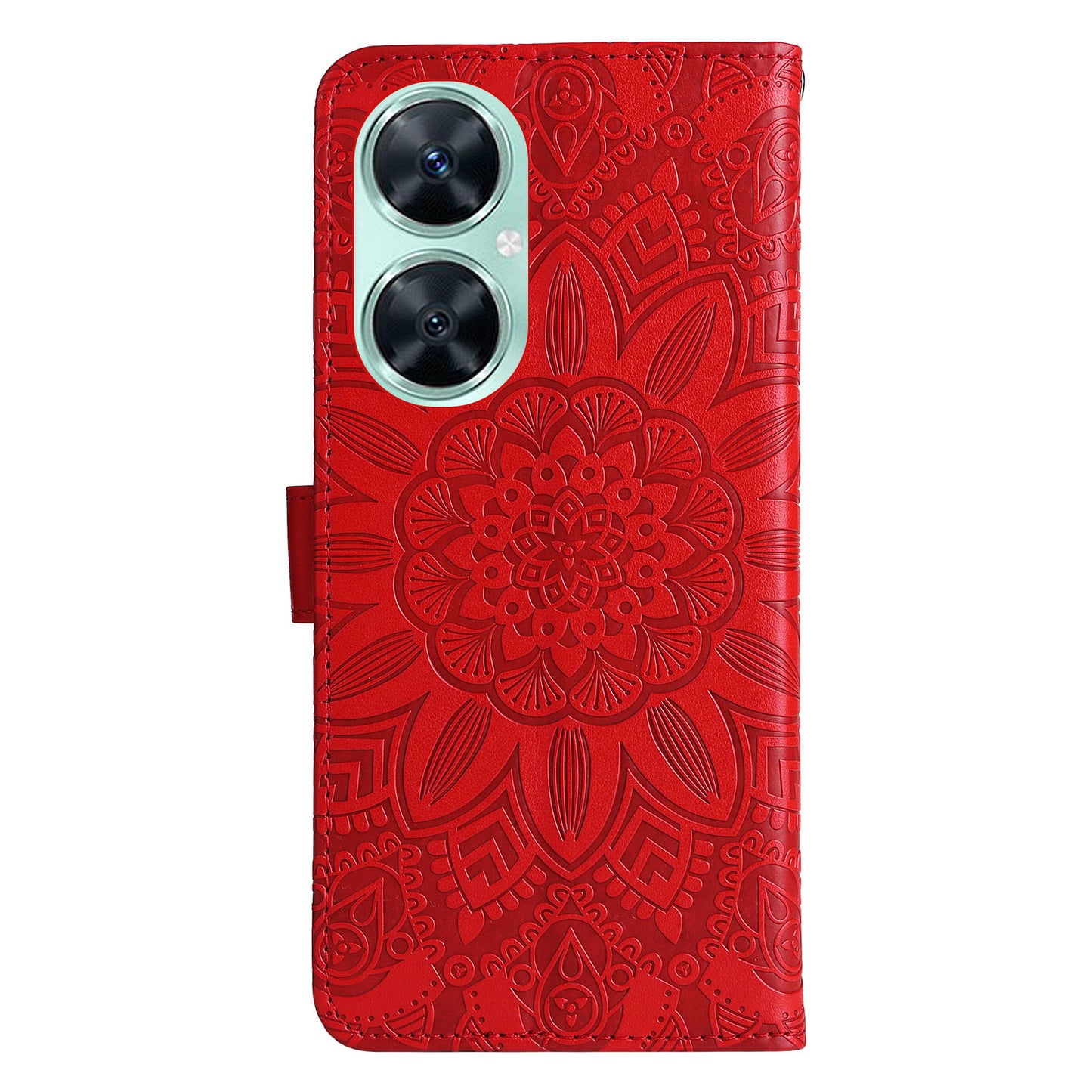 For Huawei Nova 11i / Maimang 20 / Enjoy 60 Pro Sunflower Imprinted Stand PU Leather Cover Wallet Case
