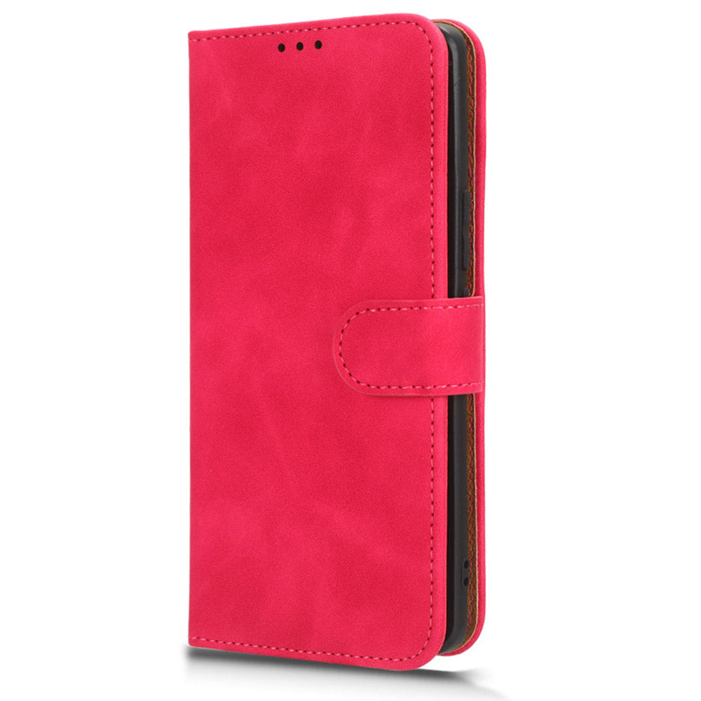 For Infinix Note 30 Pro 4G Wallet Phone Case Skin-touch PU Leather Stand Flip Cover