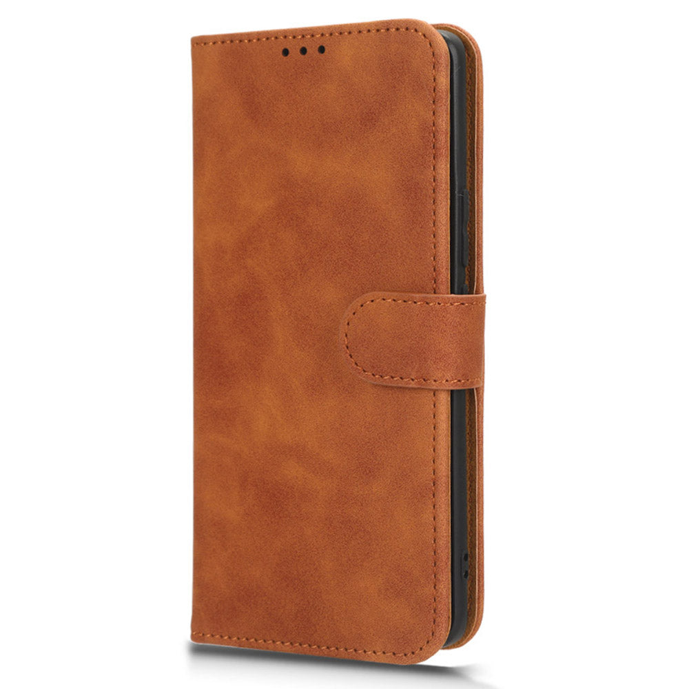 For Infinix Note 30 Pro 4G Wallet Phone Case Skin-touch PU Leather Stand Flip Cover
