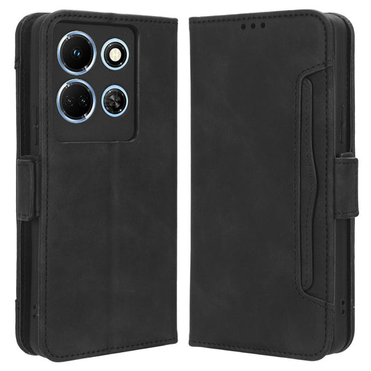 For Infinix Note 30 5G X6711 Flip Stand Phone Case Multiple Card Slots PU Leather Wallet Cover