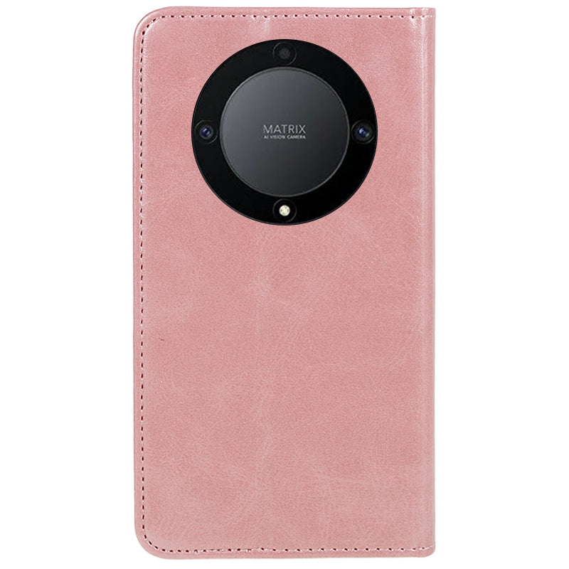 For Honor X40 5G / X9a 5G / Magic5 Lite 5G PU Leather Phone Case Calf Texture Wallet Stand Protective Cover