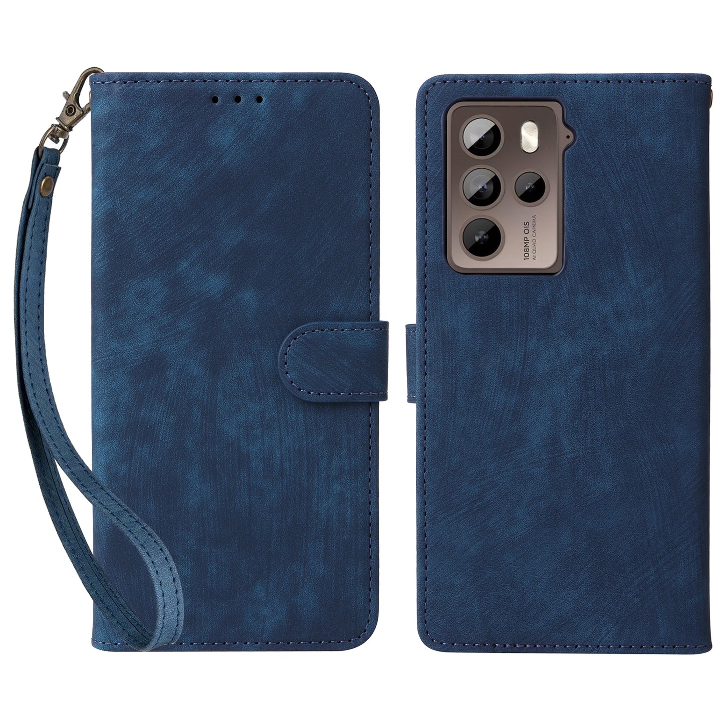 For HTC U23 / U23 Pro 5G Scratch Proof Phone Cover RFID Blocking Wallet Stand Shell Leather Case