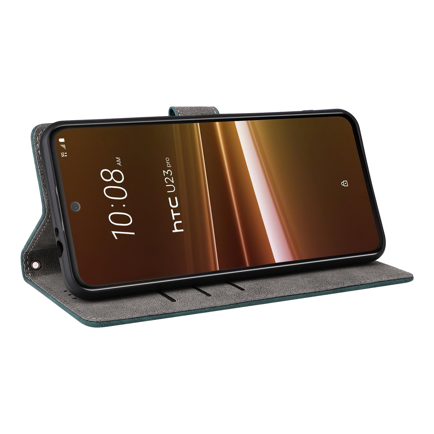 For HTC U23 / U23 Pro 5G Scratch Proof Phone Cover RFID Blocking Wallet Stand Shell Leather Case