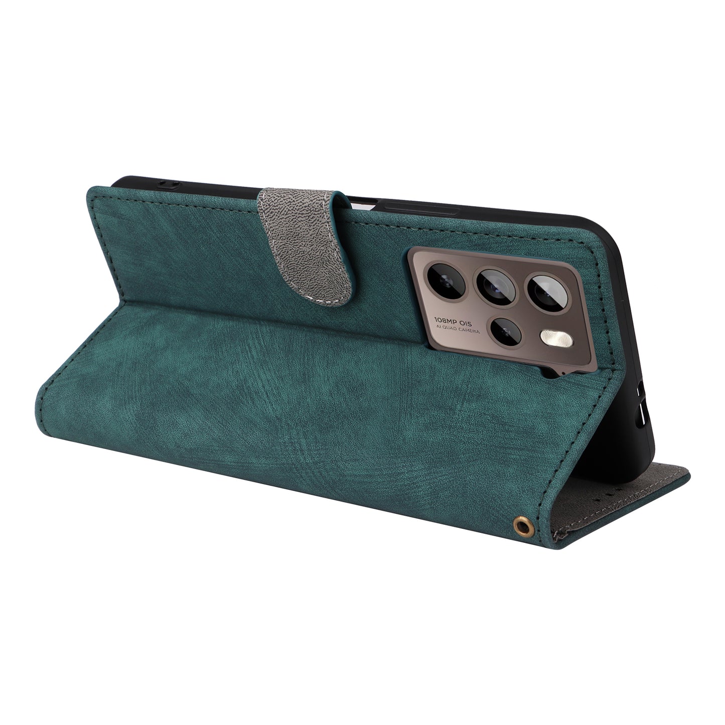 For HTC U23 / U23 Pro 5G Scratch Proof Phone Cover RFID Blocking Wallet Stand Shell Leather Case