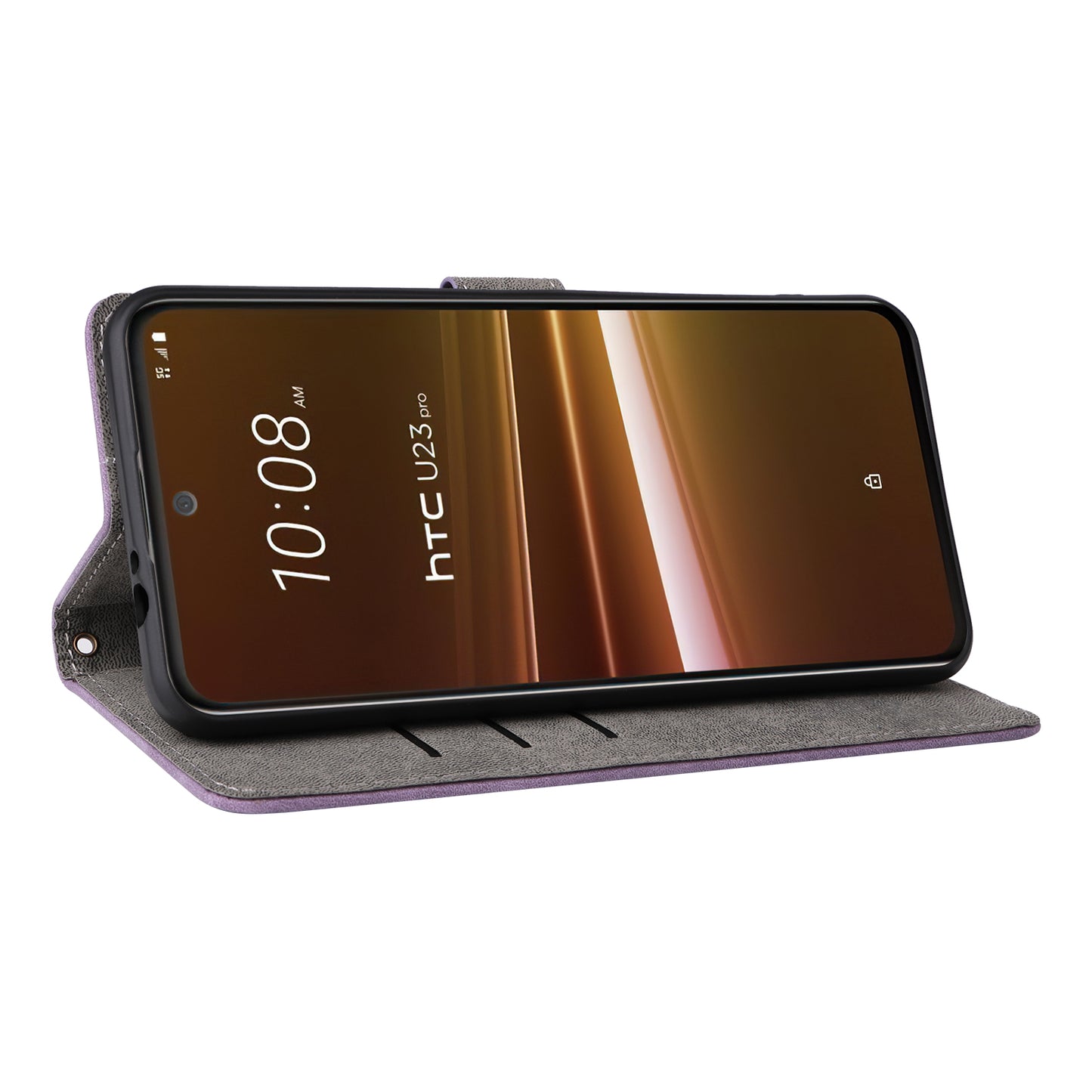 For HTC U23 / U23 Pro 5G Scratch Proof Phone Cover RFID Blocking Wallet Stand Shell Leather Case