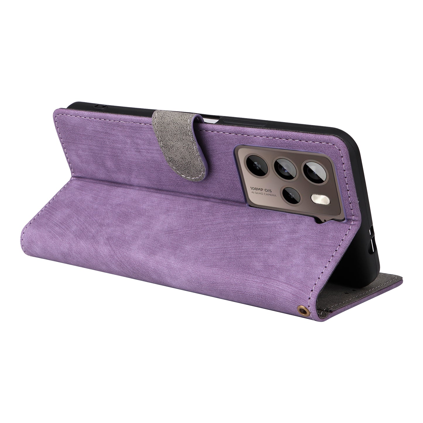 For HTC U23 / U23 Pro 5G Scratch Proof Phone Cover RFID Blocking Wallet Stand Shell Leather Case