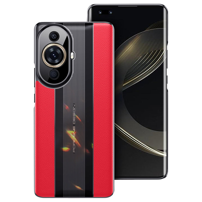 For Huawei nova 11 Pro / nova 11 Ultra Anti-fall PU Leather Coated PC Phone Cover Phone Case