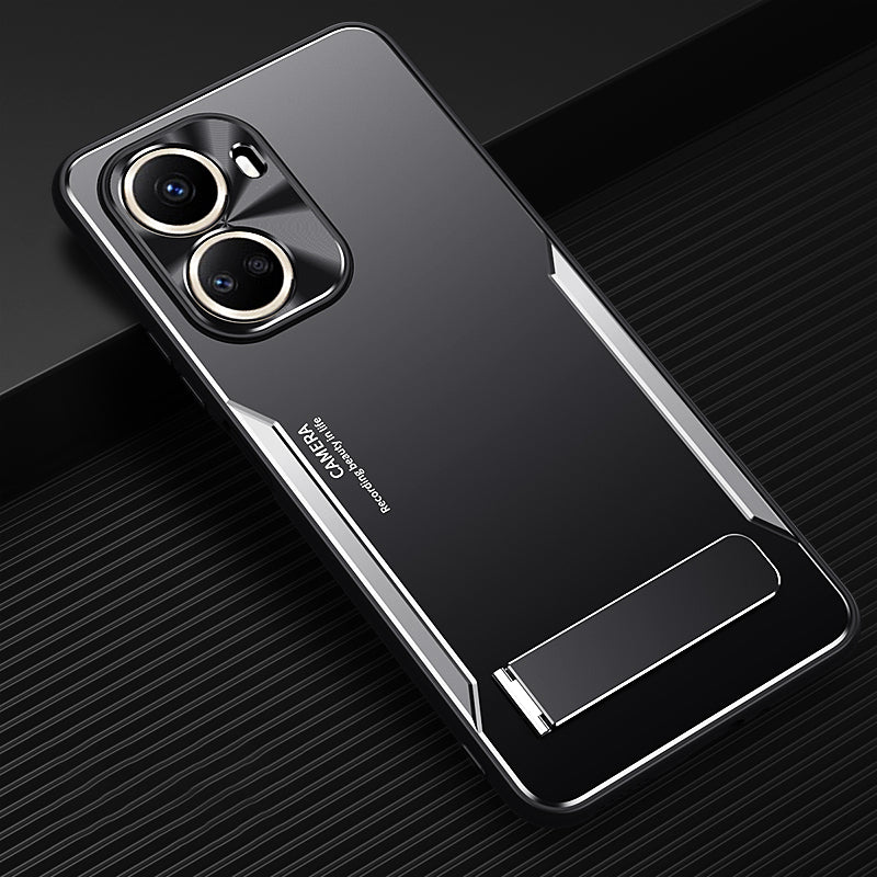 For Huawei nova 10 SE 4G Anti-scratch Phone Cover TPU+Aluminium Alloy Kickstand Case