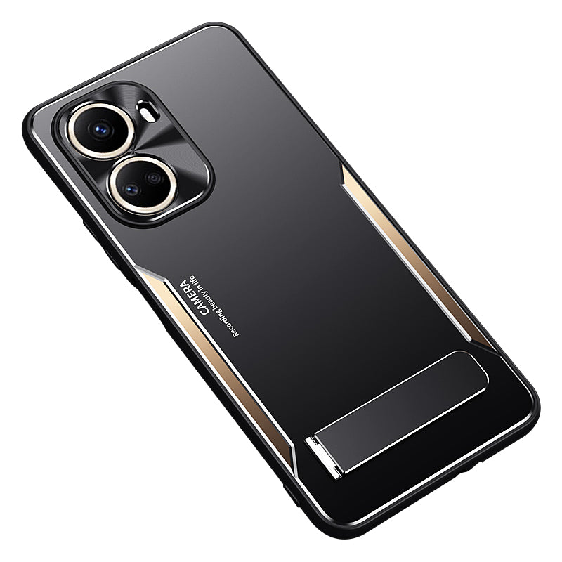 For Huawei nova 10 SE 4G Anti-scratch Phone Cover TPU+Aluminium Alloy Kickstand Case