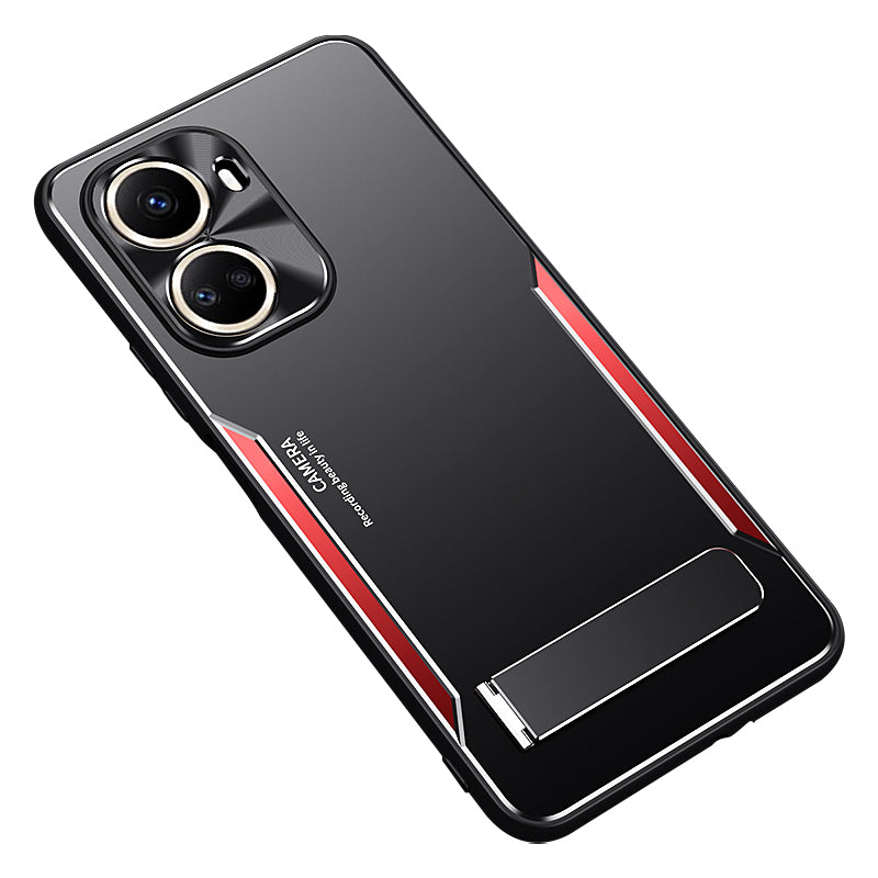 For Huawei nova 10 SE 4G Anti-scratch Phone Cover TPU+Aluminium Alloy Kickstand Case