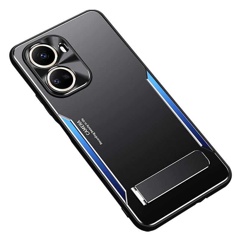 For Huawei nova 10 SE 4G Anti-scratch Phone Cover TPU+Aluminium Alloy Kickstand Case