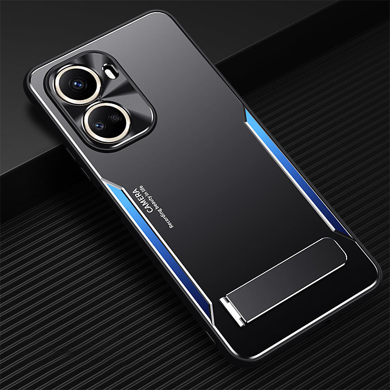 For Huawei nova 10 SE 4G Anti-scratch Phone Cover TPU+Aluminium Alloy Kickstand Case