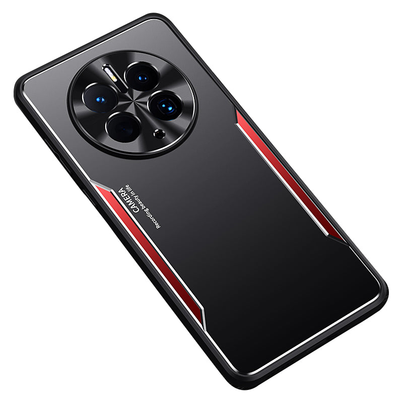 For Huawei Mate 50 Pro 4G Aluminium Alloy+TPU Cover Shockproof Mobile Phone Case