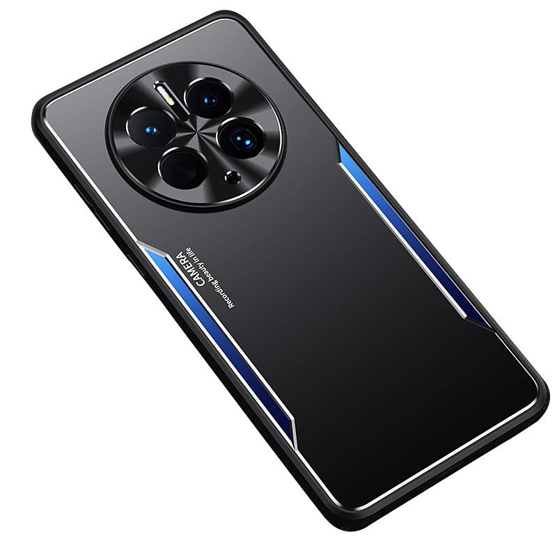 For Huawei Mate 50 Pro 4G Aluminium Alloy+TPU Cover Shockproof Mobile Phone Case
