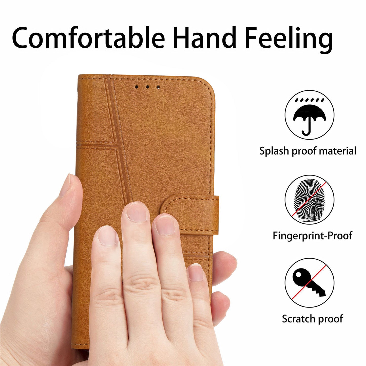 For Infinix Note 30i 4G Full Protection PU Leather Wallet Case Stand Cell Phone Cover