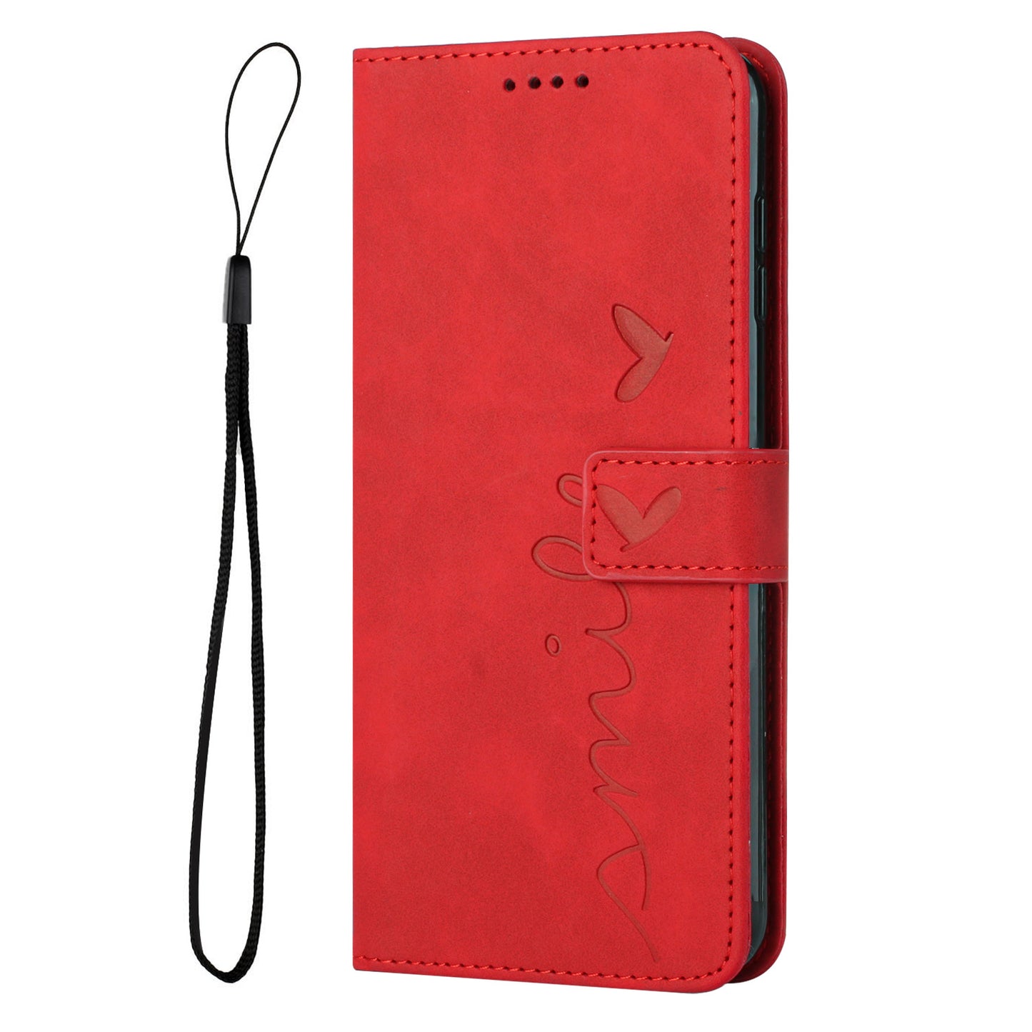 For Infinix Note 30 4G / Note 30 5G Wallet Phone Cover Imprinted Heart PU Leather + TPU Stand Case