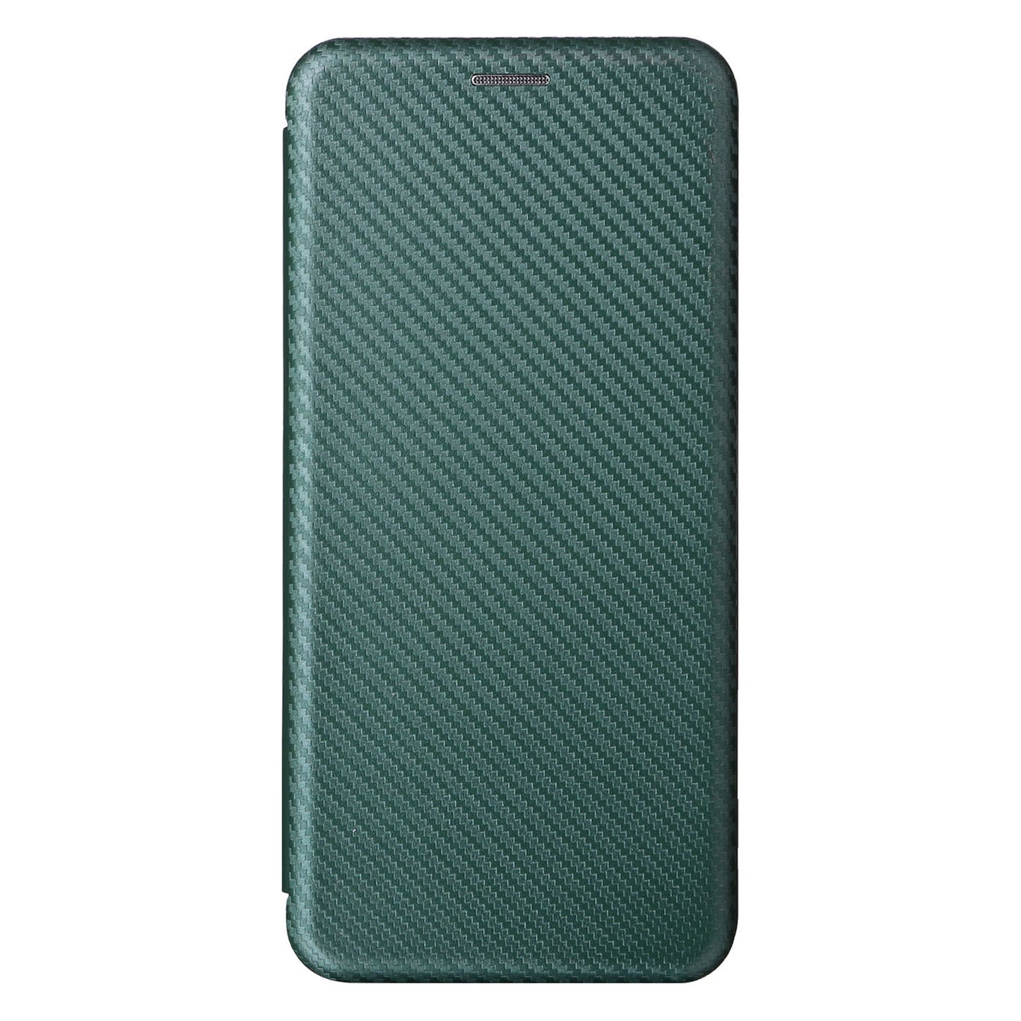 For HTC U23 Pro 5G Phone Stand Case Carbon Fiber Texture Leather Cover with Card Slot