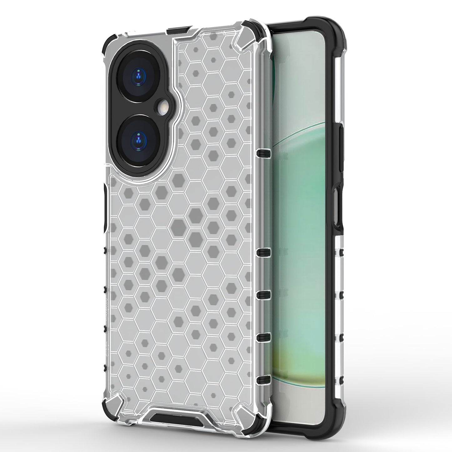 For Huawei Nova 11i Honeycomb Texture TPU+PC Cover Drop-proof Phone Case