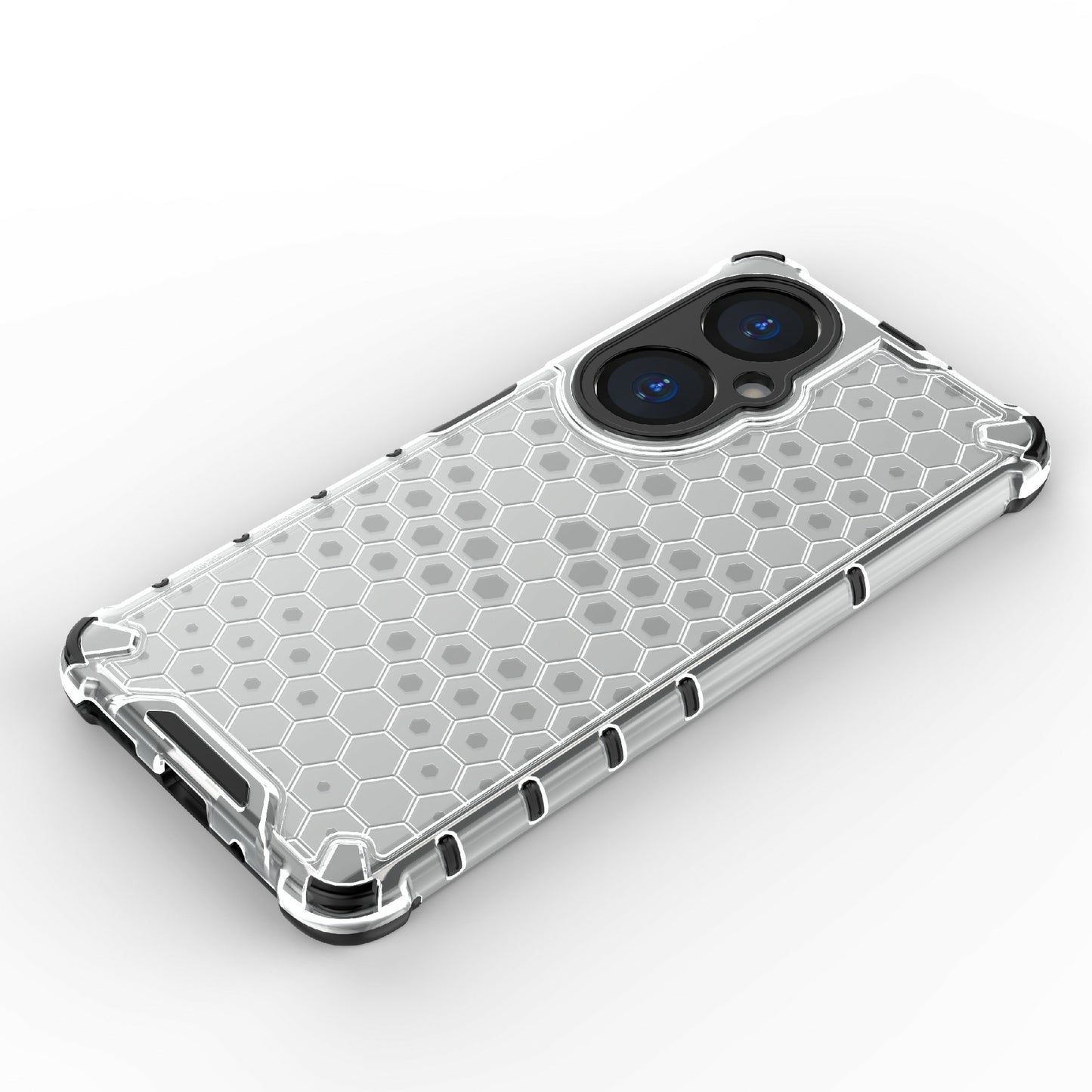 For Huawei Nova 11i Honeycomb Texture TPU+PC Cover Drop-proof Phone Case