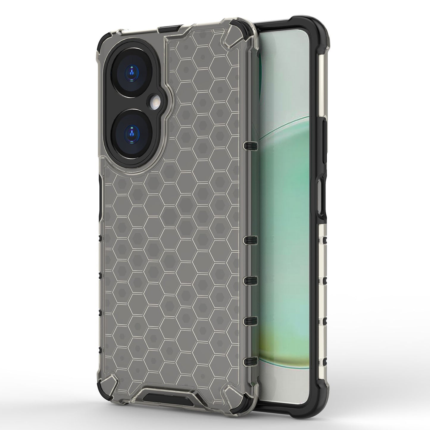 For Huawei Nova 11i Honeycomb Texture TPU+PC Cover Drop-proof Phone Case