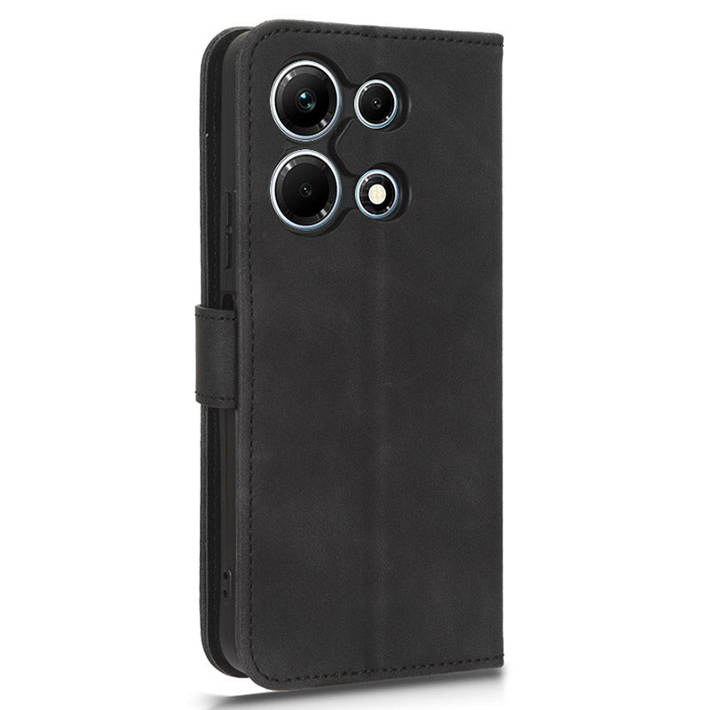 For Infinix Note 30 4G Skin-touch PU Leather Phone Case Wallet Stand Protective Phone Cover