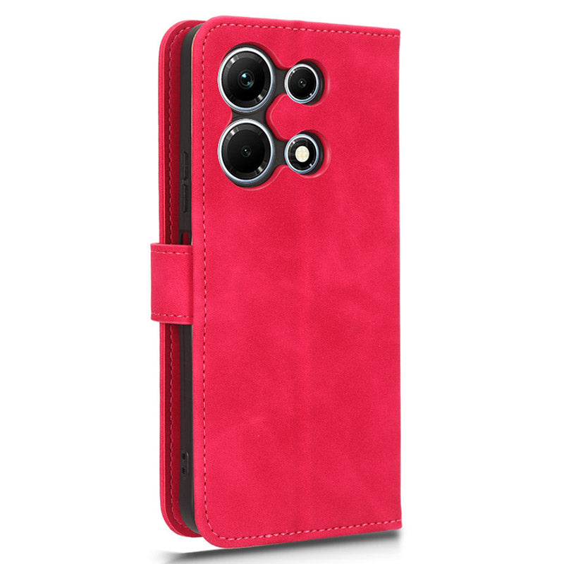 For Infinix Note 30 4G Skin-touch PU Leather Phone Case Wallet Stand Protective Phone Cover