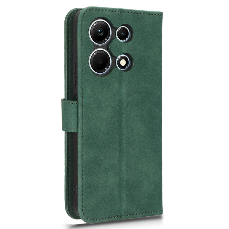 For Infinix Note 30 4G Skin-touch PU Leather Phone Case Wallet Stand Protective Phone Cover
