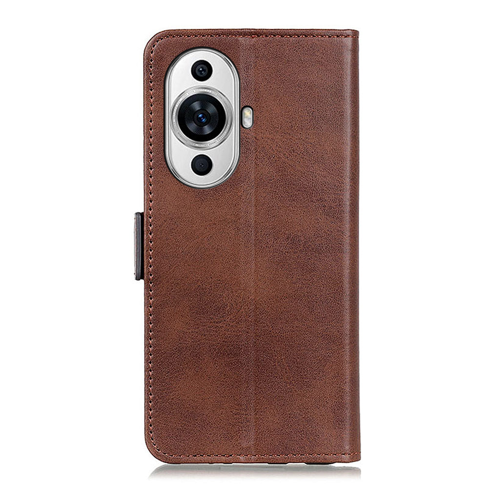 For Huawei nova 11 Pro / nova 11 Ultra Wallet Case Cowhide Texture PU Leather Phone Stand Cover