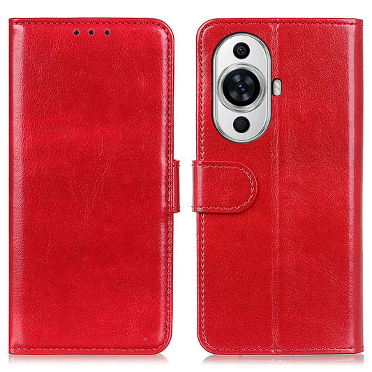 For Huawei nova 11 Pro / nova 11 Ultra PU Leather Wallet Phone Cover Crazy Horse Texture Stand Case